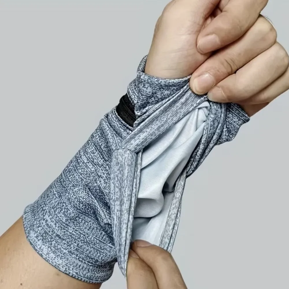 Running/Exercise Storage Wrist Bag - Blue